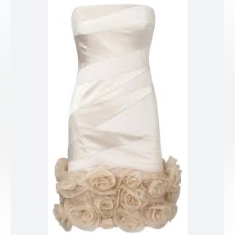 KAREN MILLEN Cream cocktail dress STUNNING ❤️❤️❤️